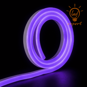 Neon LED 230V IP67 PVC 8x16 Fioletowy - 1 metr