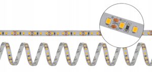 TAŚMA LED 12V 2835 9,6W IP20 120LED BIAŁY ZIMNY