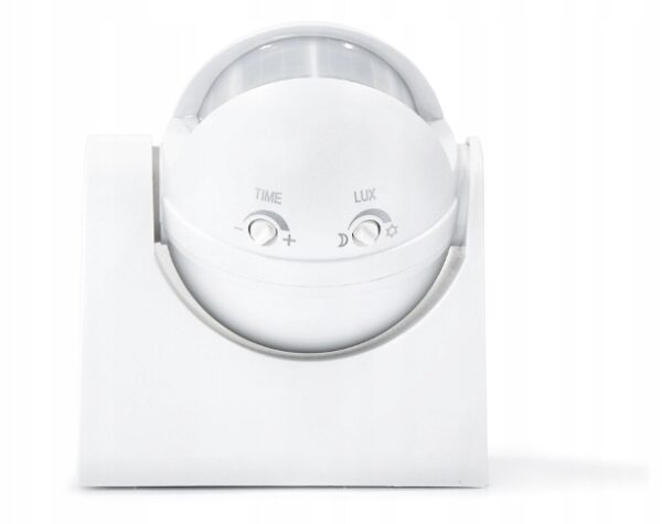 Czujnik ruchu BIAŁY do LED 180st. IP44 natynkowy