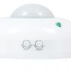 Czujnik ruchu PIR SUFITOWY do LED 360st. NATYNKOWY