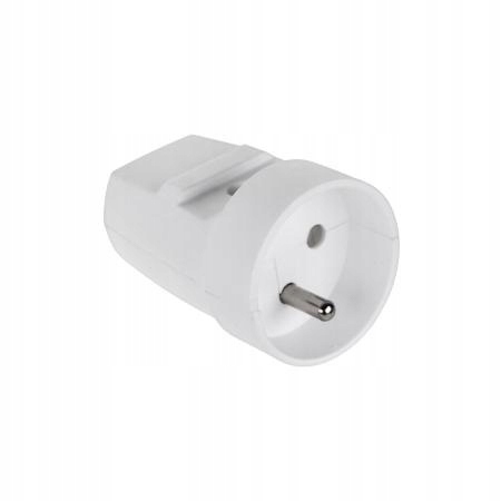 Gniazdo przenośne z uziemieniem białe G-10