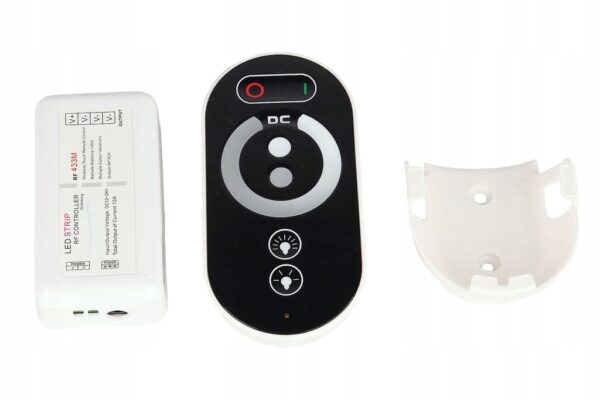 Ściemniacz LED z pilotem Mono 12V/24V 144W uchwyt