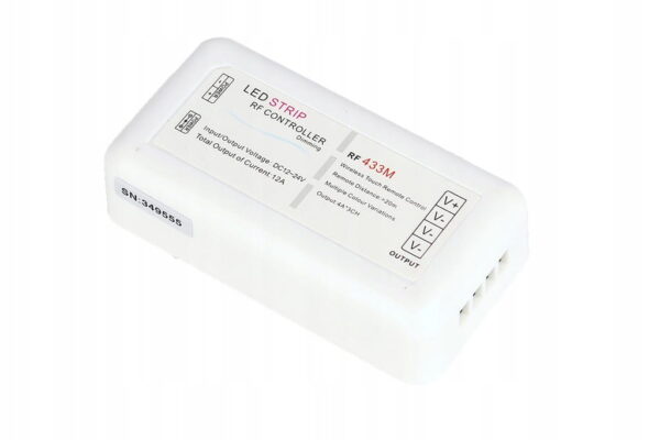 Ściemniacz LED z pilotem Mono 12V/24V 144W uchwyt