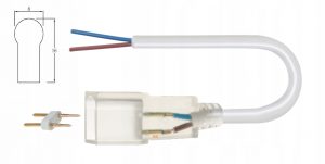 Przewód przyłączeniowy do neonu LED 8x16 mm