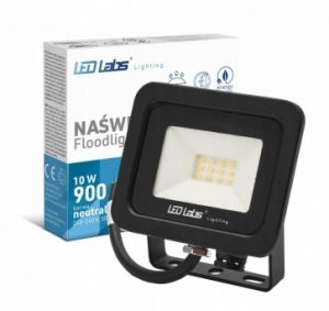 NAŚWIETLACZ LED SLIM 10W SMD IP65 3 lata gwa
