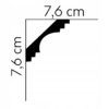 Listwa sufitowa gzyms Mardom profil MDB152 Listwa sufitowa gzyms Mardom profil MDB152