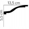 Listwa sufitowa gzyms Mardom profil MDB127 Listwa sufitowa gzyms Mardom profil MDB127