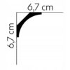 Listwa sufitowa gzyms Mardom profil MDB001