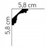 Listwa sufitowa gzyms Mardom profil MDA005