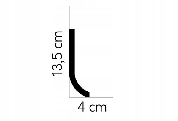 Listwa przypodłogowa gzyms Mardom profil QS011