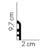 Listwa przypodłogowa gzyms Mardom profil MD355