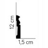 Listwa przypodłogowa gzyms Mardom profil MD095