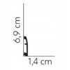 Listwa przypodłogowa gzyms Mardom profil MD017