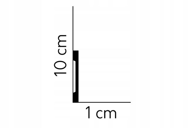 Listwa przypodłogowa gzyms Mardom profil MD013