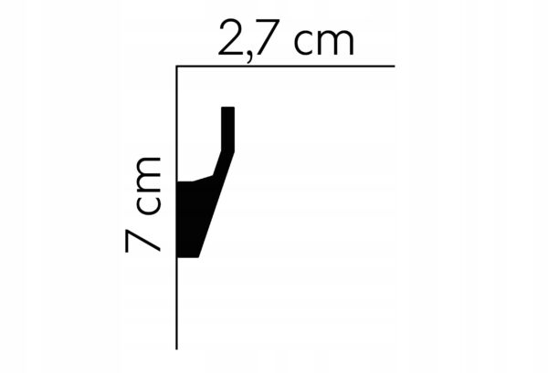 Listwa oświetleniowa LED gzyms taśma profil MD118