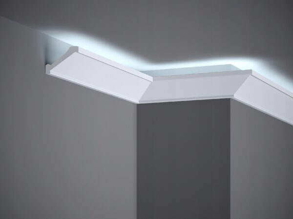 Listwa oświetleniowa LED gzyms taśma profil MD368 Listwa oświetleniowa LED gzyms taśma profil MD368