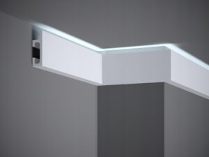 Listwa oświetleniowa LED gzyms taśma profil QL019