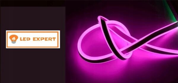 Uchwyt PCV 5cm do Neon FLEX LED taśma wąż 8x16 PRO Uchwyt PCV 5cm do Neon FLEX LED taśma wąż 8x16 PRO