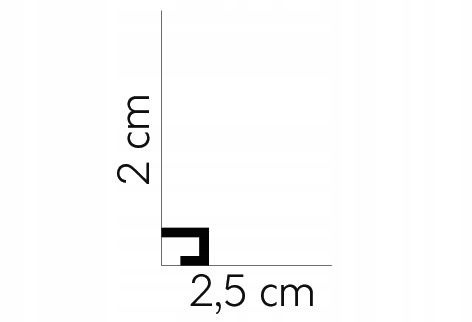 Listwa przypodłogowa gzyms taśma profil QL021 Listwa przypodłogowa gzyms taśma profil QL021
