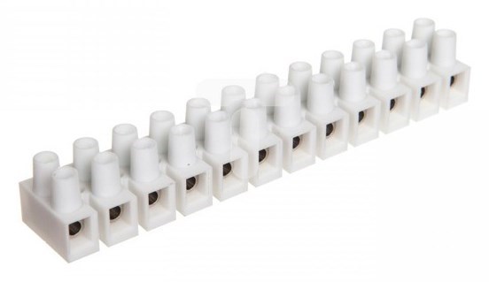 Listwa zaciskowa złączka kostka 12-torowa 2,5mm2 Listwa zaciskowa złączka kostka 12-torowa 2,5mm2