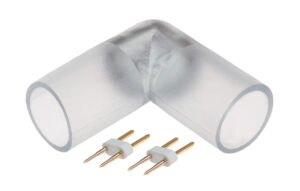 ZŁĄCZKA NAROŻNA KĄTOWA DO NEON LED 16mm 360°
