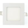 Panel LED Slim wpuszczany 6W kwadratowy Panel LED Slim wpuszczany 6W kwadratowy