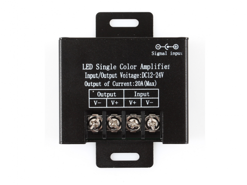 Wzmacniacz sygnału 20A do taśm LED 12V i 24V