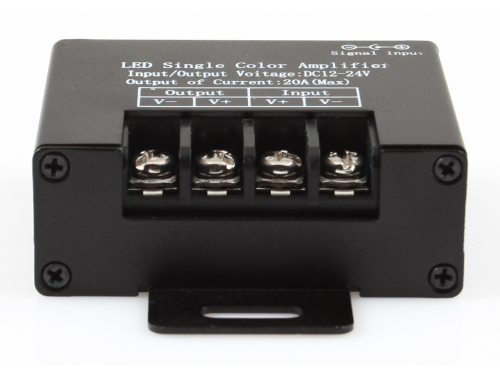 Wzmacniacz sygnału 20A do taśm LED 12V i 24V