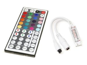 Sterownik LED RGB z pilotem IR (44 przyciski)