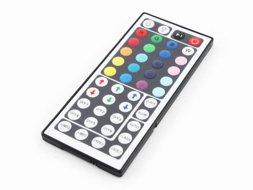 Sterownik LED RGB z pilotem IR (44 przyciski)
