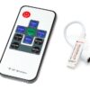 Sterownik LED RGB z pilotem radiowym 12V 72W Sterownik LED RGB z pilotem radiowym 12V 72W
