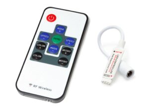 Sterownik LED RGB z pilotem radiowym 12V 72W
