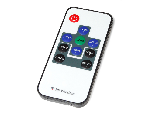 Sterownik LED RGB z pilotem radiowym 12V 72W Sterownik LED RGB z pilotem radiowym 12V 72W