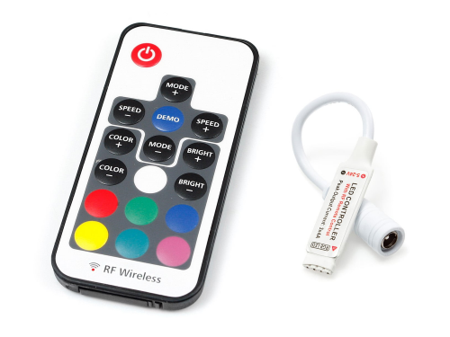 Sterownik RGB radiowy 12V 72W - 17 przycisków