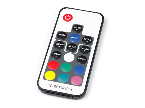 Sterownik RGB radiowy 12V 72W - 17 przycisków