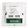 Sterownik RGB dotykowy naścienny biały 12V/24V