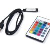 Sterownik RGB USB z pilotem IR do taśmy LED 5V