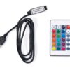 Sterownik RGB USB z pilotem IR do taśmy LED 5V
