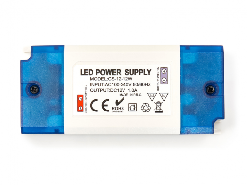 Zasilacz do taśm LED 12V meblowy 12W 1A