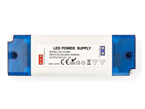 Zasilacz do taśm LED 12V meblowy 36W 3A