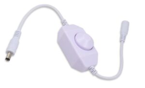 Ściemniacz LED biały z pokrętłem 12V/72W 24V/144W