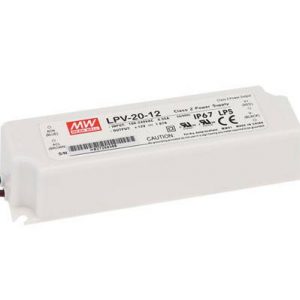 Zasilacz LED Mean Well 12V 20W LPV-20-12 IP67