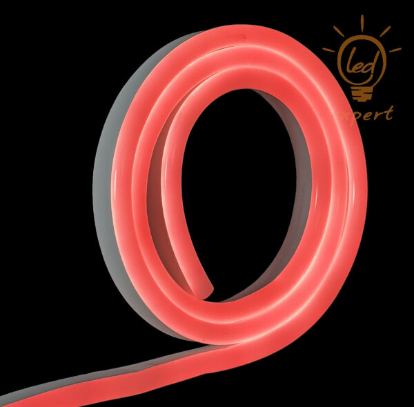 Neon LED FLEX 24V IP67 PVC 8x16 Czerwony cięcie co 10 cm Neon LED FLEX 24V IP67 PVC 8x16 Czerwony cięcie co 10 cm