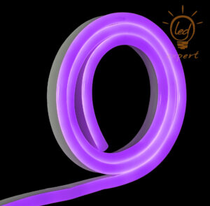 Neon LED FLEX 24V IP67 PVC 8x16 Różowy cięcie co 10 cm