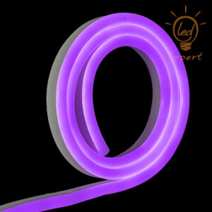 Neon LED FLEX 24V IP67 PVC 8x16 Różowy cięcie co 10 cm