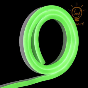 Neon LED FLEX 24V IP67 PVC 8x16 Zielony cięcie co 10 cm