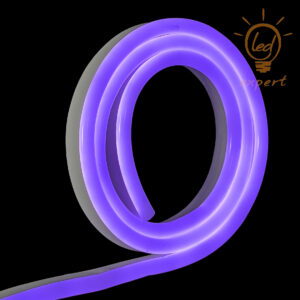 Wąż LED Neon 12V 15x25 IP67 PVC Fioletowy cięcie co 10 cm Wąż LED Neon 12V 15x25 IP67 PVC Fioletowy cięcie co 10 cm