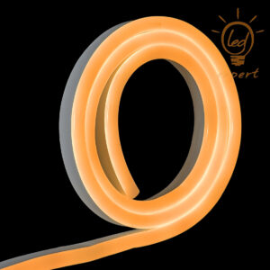 Wąż LED Neon 24V 15x25 IP67 PVC Pomarańcz cięcie co 10 cm