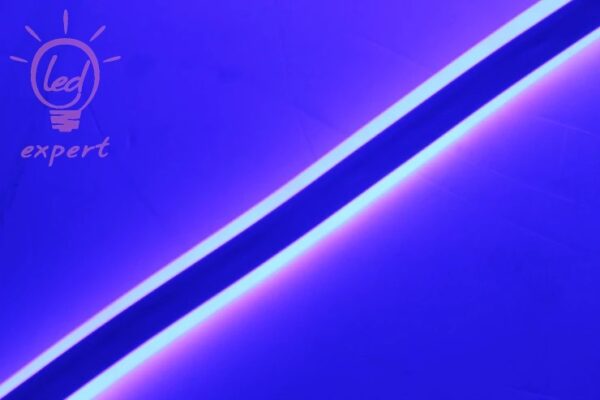 Neon LED 230V 8x17 dwustronny IP67 Fioletowy 1m Neon LED 230V 8x17 dwustronny IP67 Fioletowy 1m