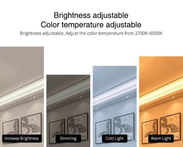 MiLIGHT FUT039S sterownik RGB/RGBW/RGB+CCT 12-24V